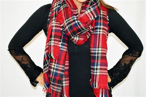 flannel scarves for women.